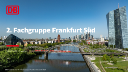 Präsentation: Zweite Sitzung der Fachgruppe Frankfurt Süd und Deutschherrnbrücke